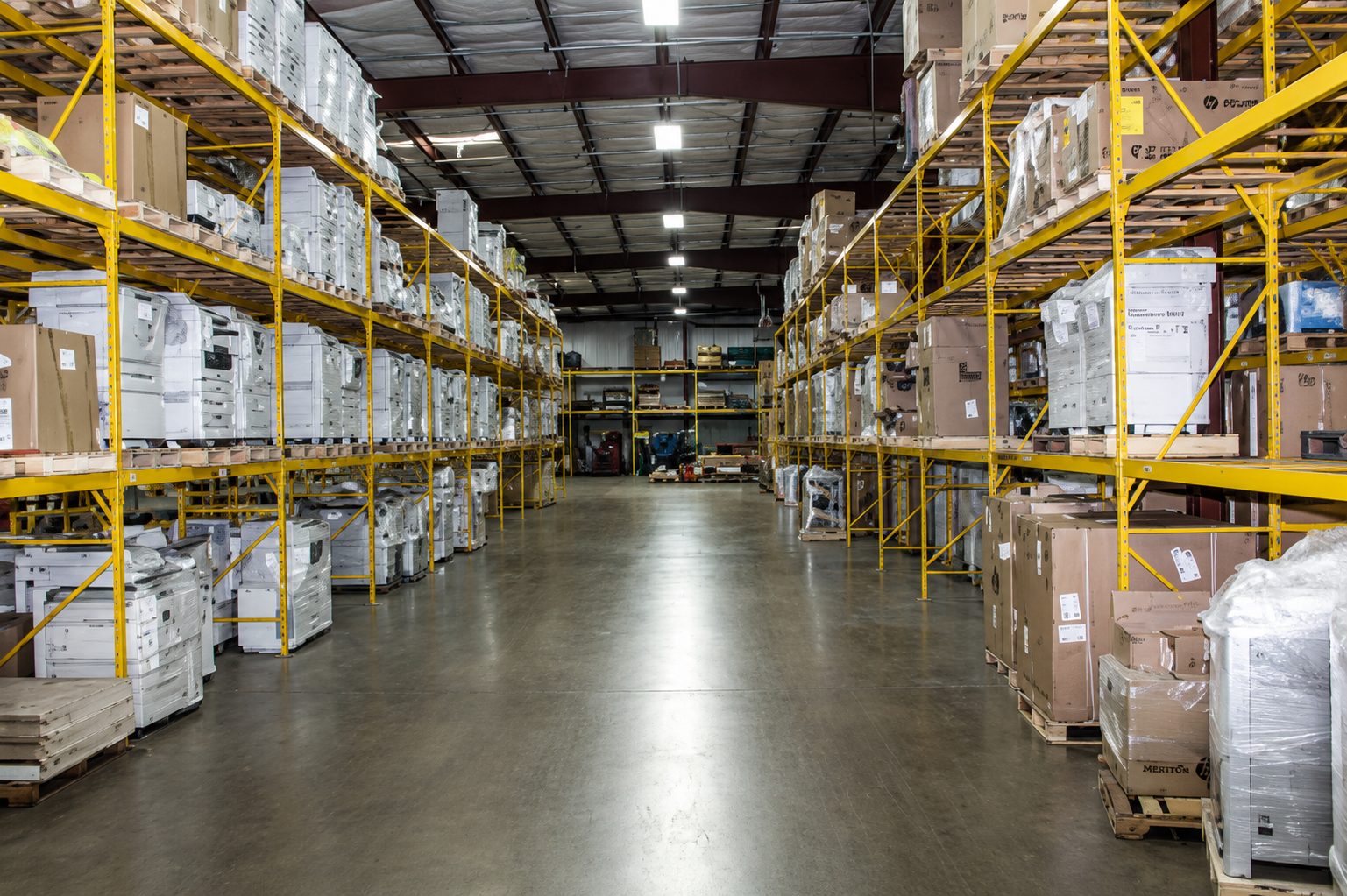 Inside the Safeway Logistics distribution warehouse
